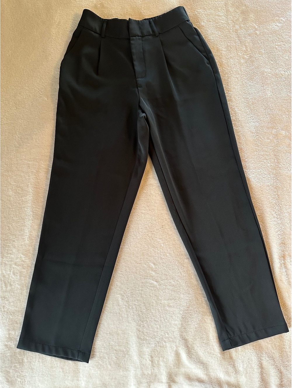 Halara High Waisted Pleated Straight Leg Pants – Size Small (S) Regular